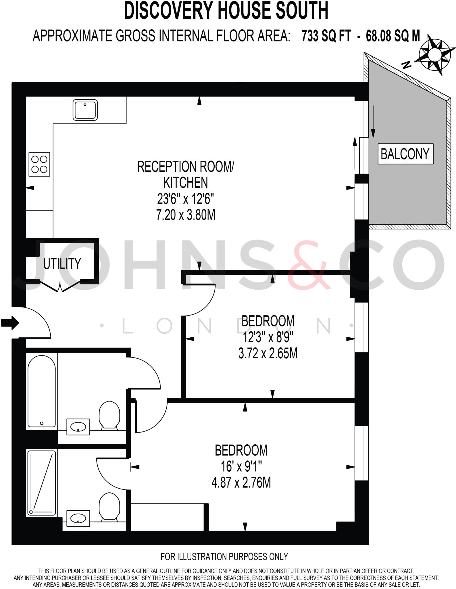 Huntley Wharf, Reading, London, RG1  floorplan