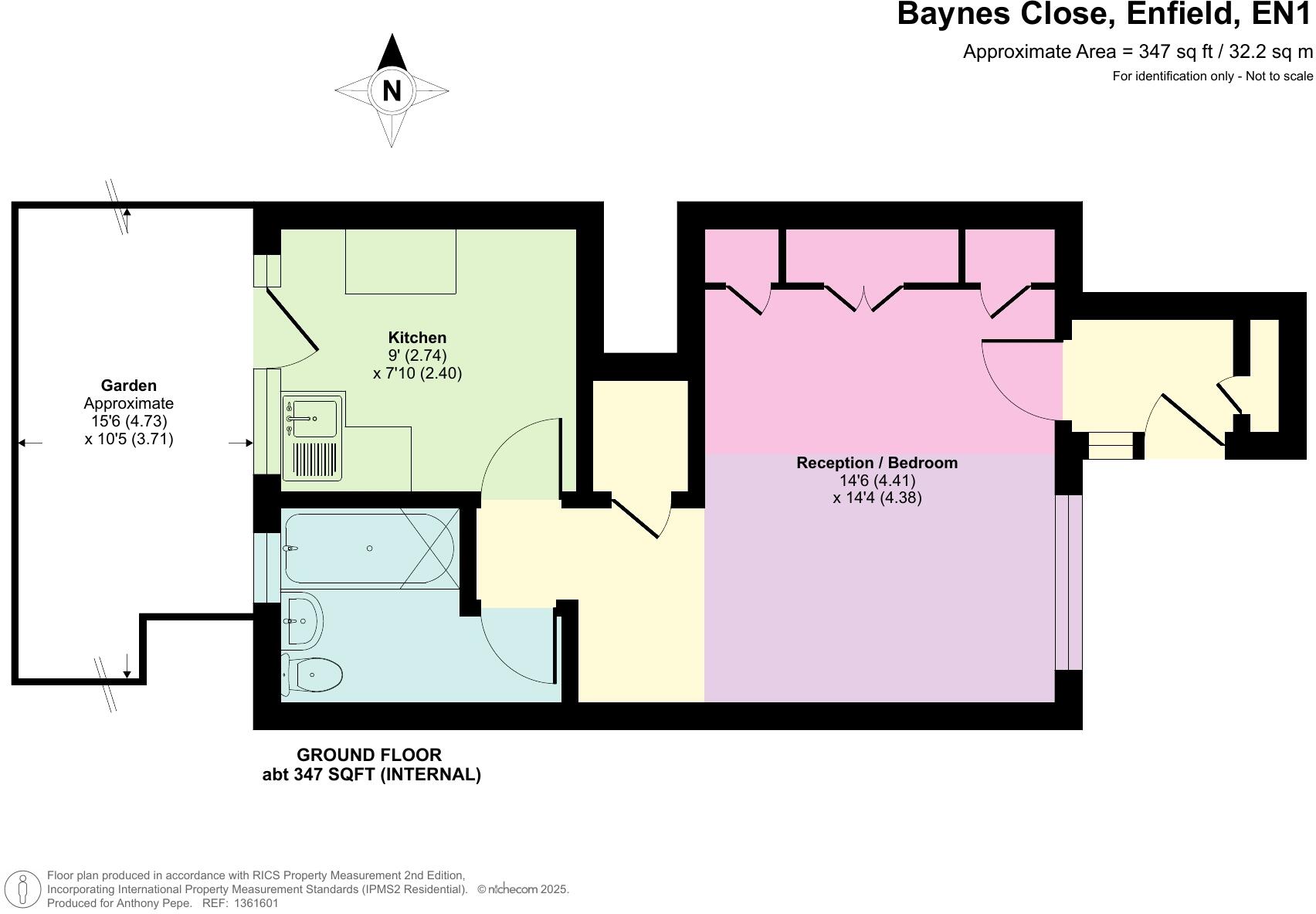 Baynes Close, Enfield, EN1 floorplan
