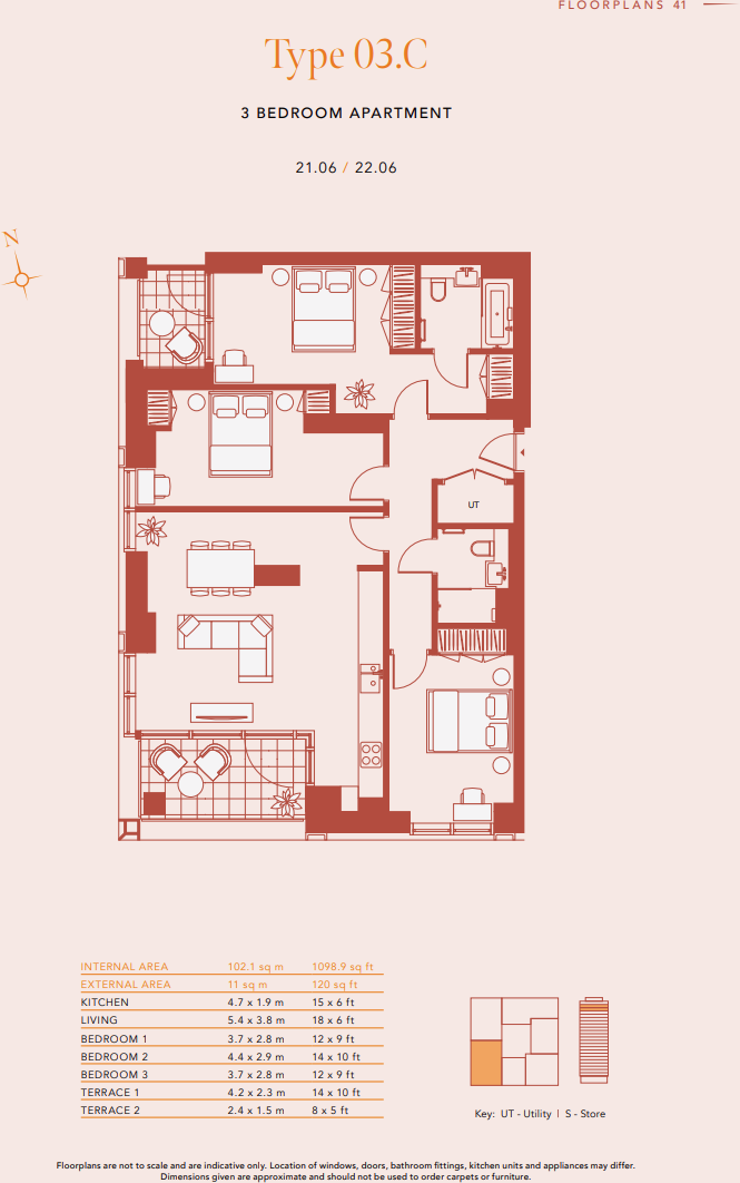 The HiLight, Battersea, London, SW11 floorplan
