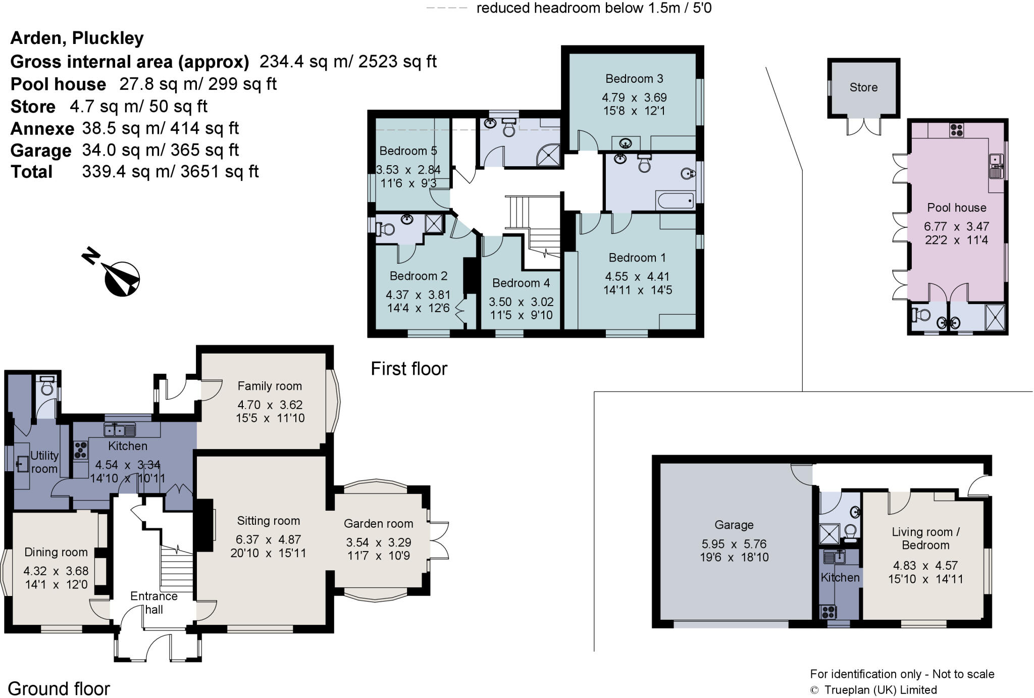 Smarden Road, Pluckley, Ashford, Kent, TN27 floorplan
