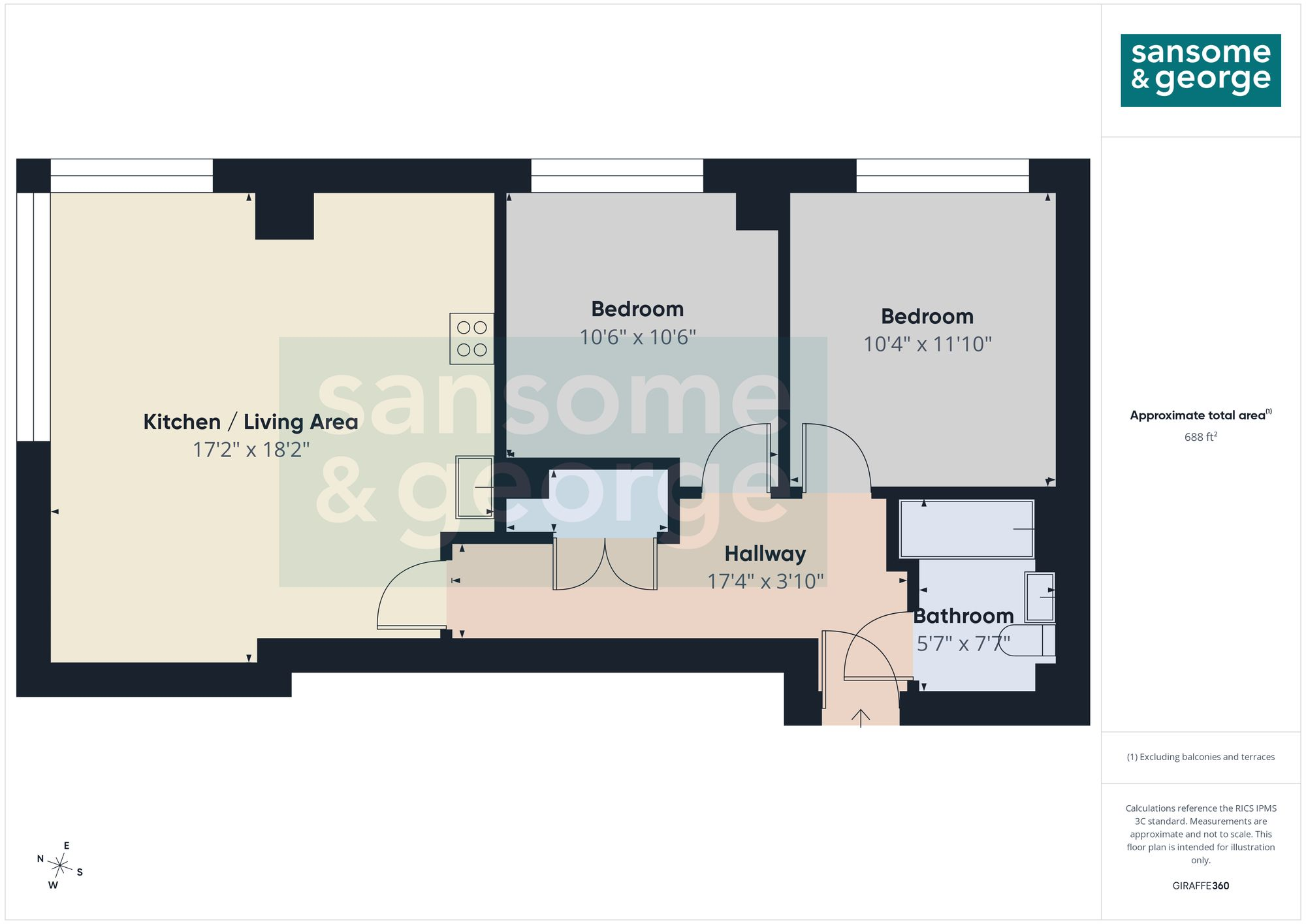Alencon Link, Basingstoke, RG21 floorplan