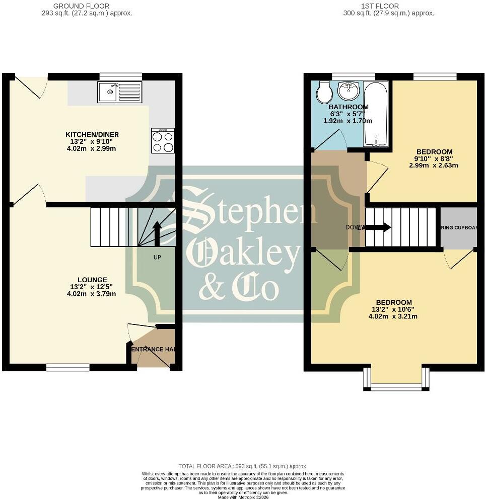 Foxhill, Olney, MK46 floorplan