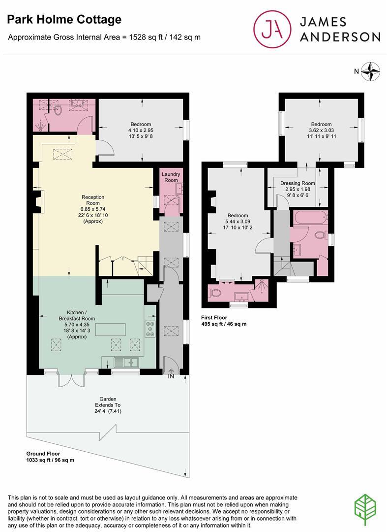 Park Holme Cottage, East Sheen, SW14 floorplan