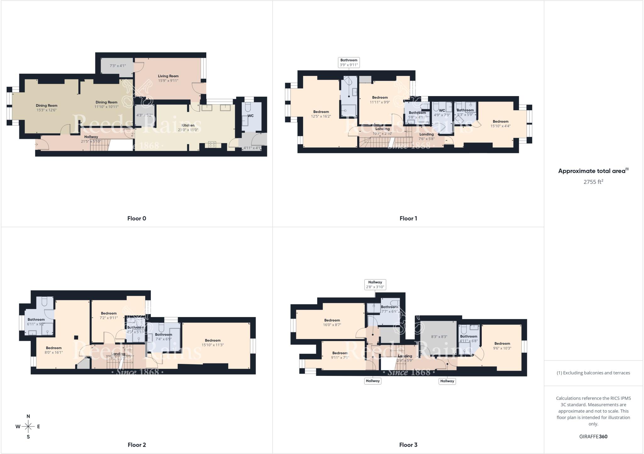 Flamborough Road, Bridlington, East Yorkshire, YO15 floorplan