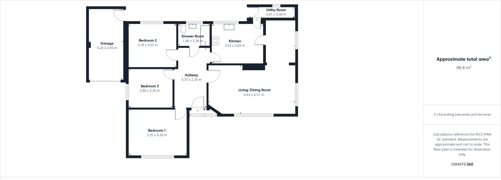 Bannatyne Drive, High Harrington, Workington, Cumbria, CA14 floorplan