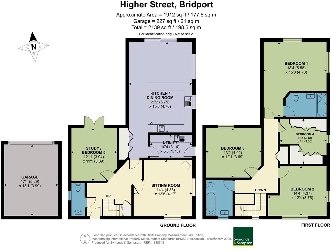 Higher Street, Bridport floorplan