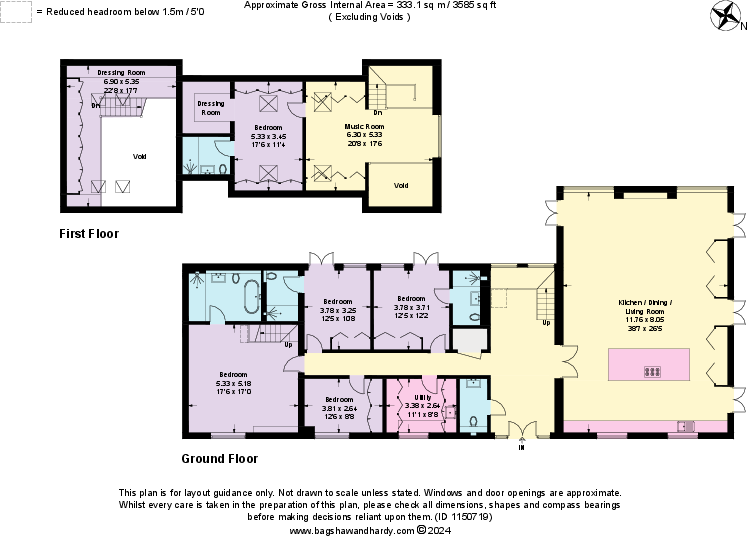 Halfpenny Lane, Guildford, Surrey, GU4 floorplan