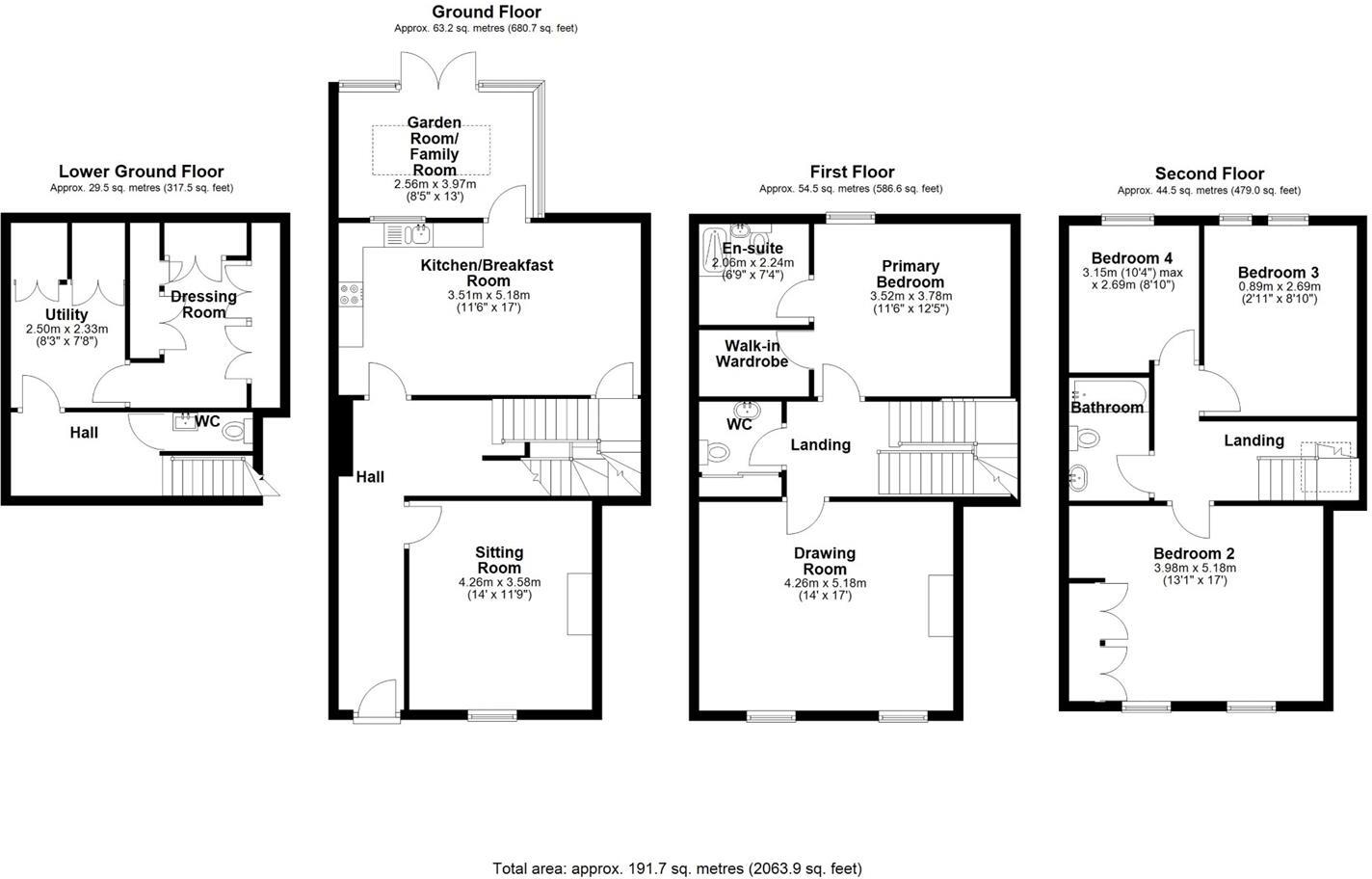 The Purey Cust, York floorplan