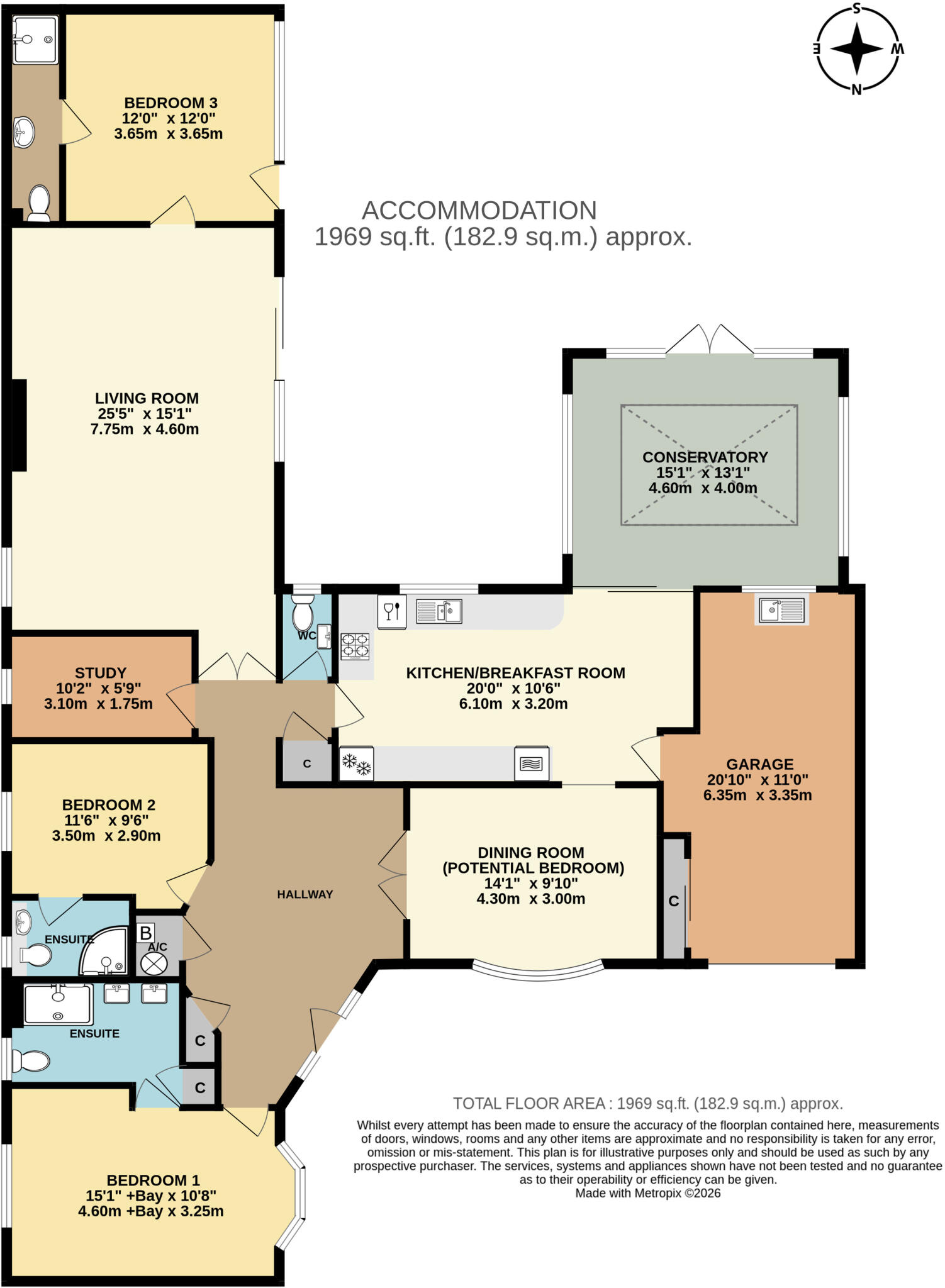 Poplar Close, Leighton Buzzard, Central Bedfordshire floorplan