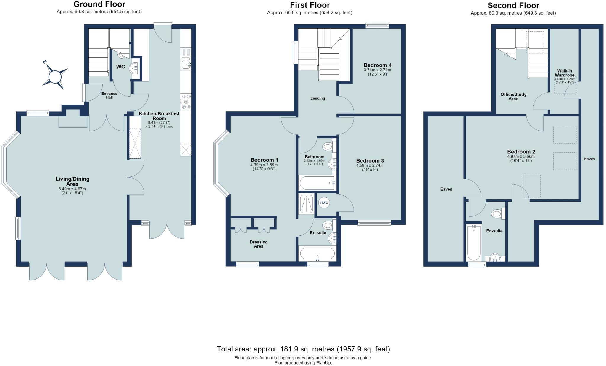 Southview Road, Harpenden, Hertfordshire, AL5 floorplan