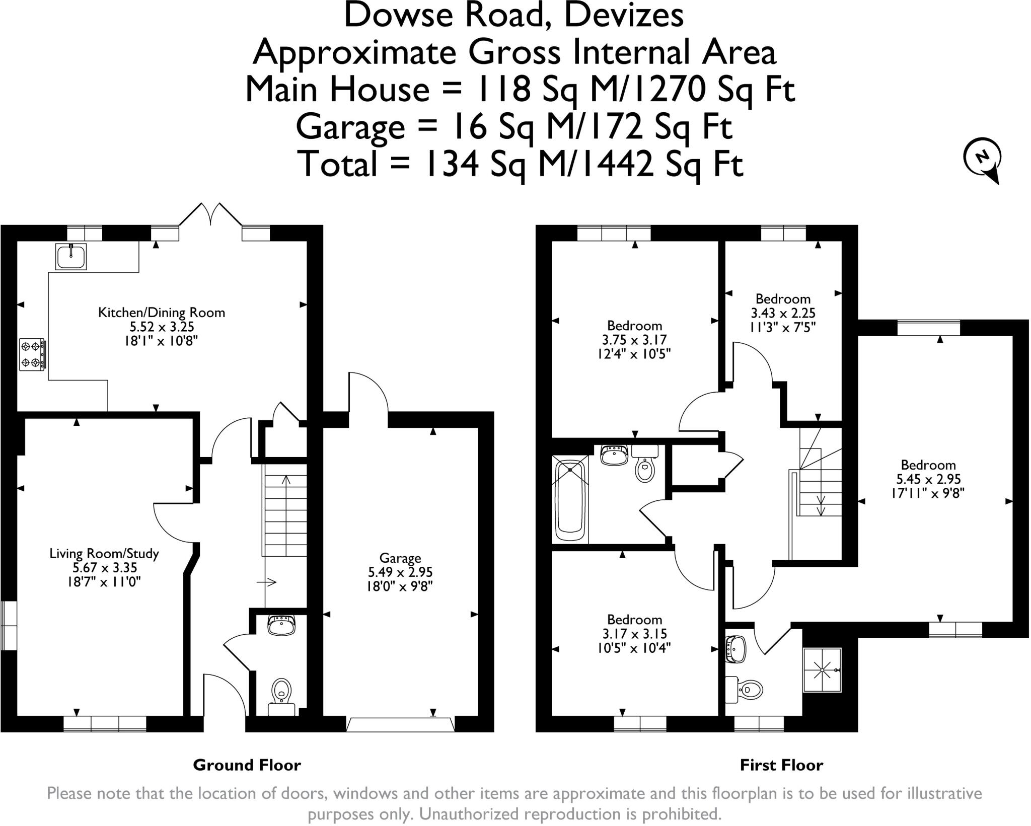 Dowse Road, Devizes, SN10 floorplan
