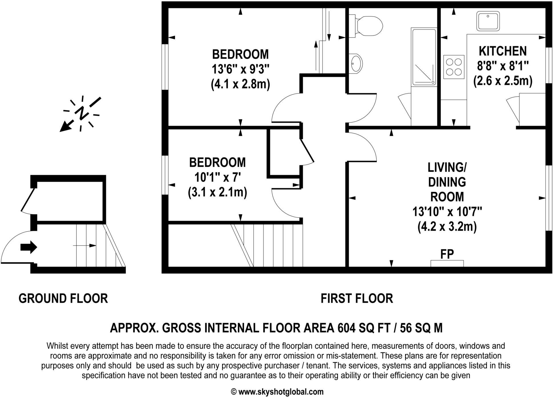 Copenhagen Walk, Crowthorne floorplan