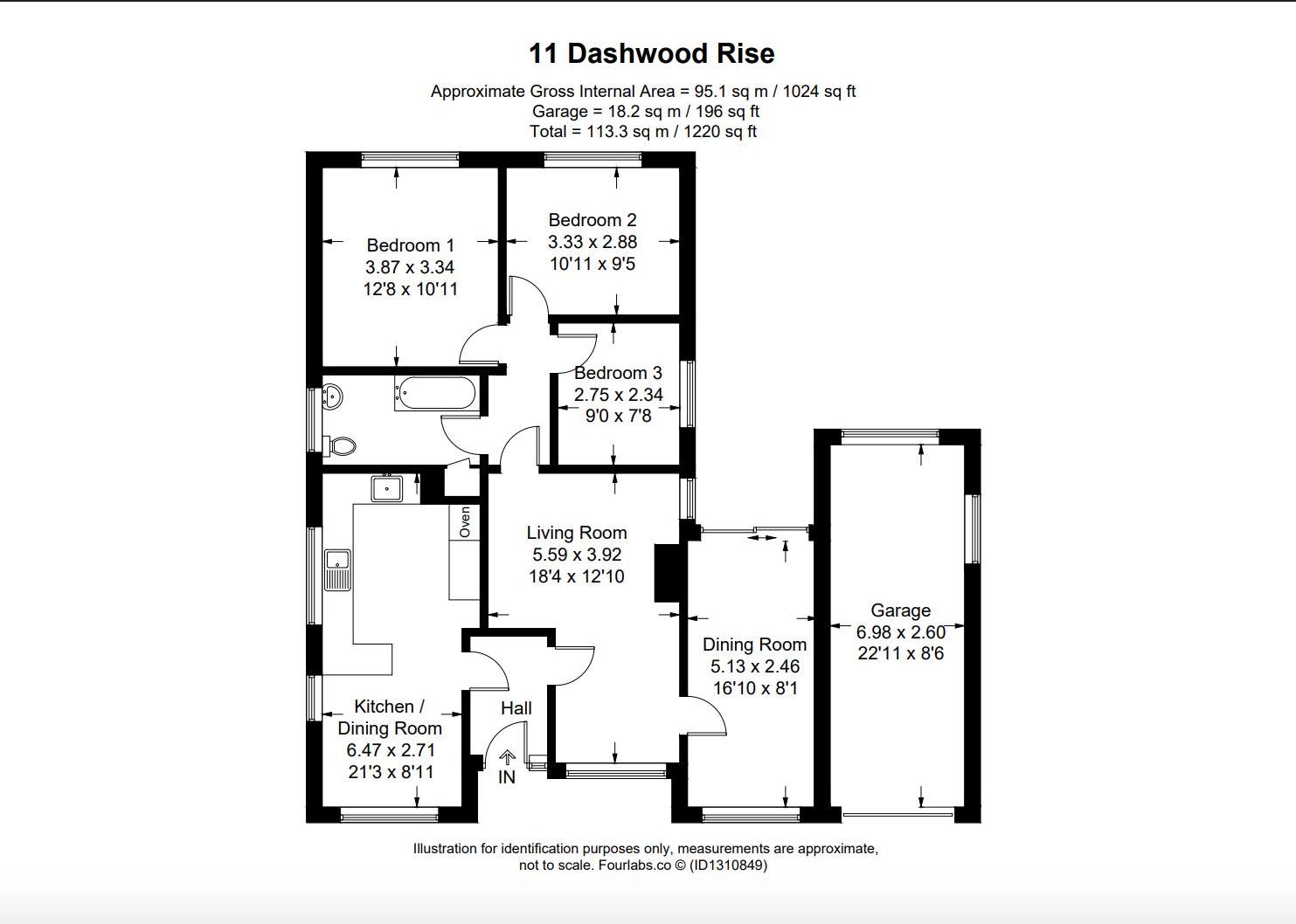 Dashwood Rise, Duns Tew, Bicester floorplan