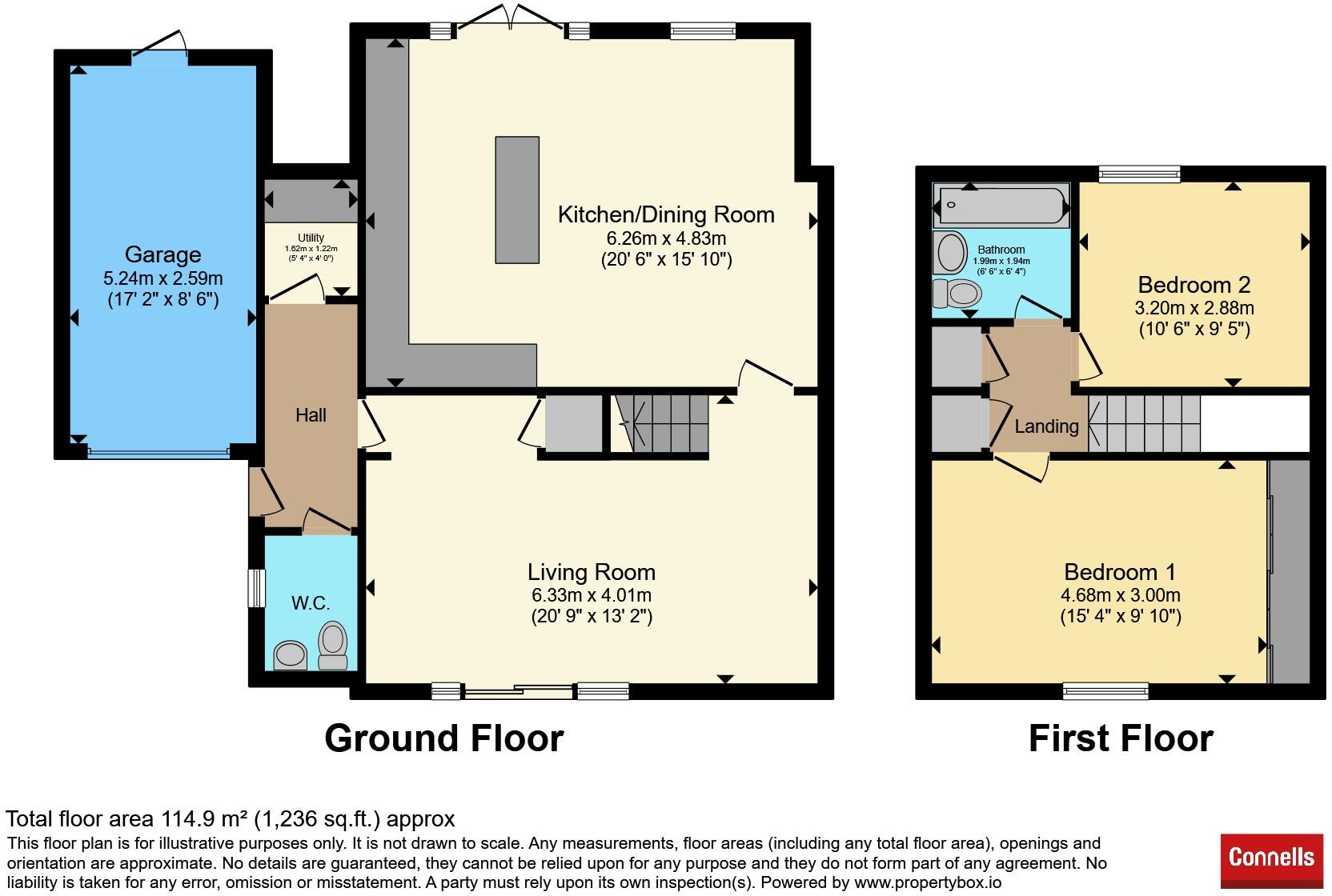Holyrood Close, Ipswich floorplan