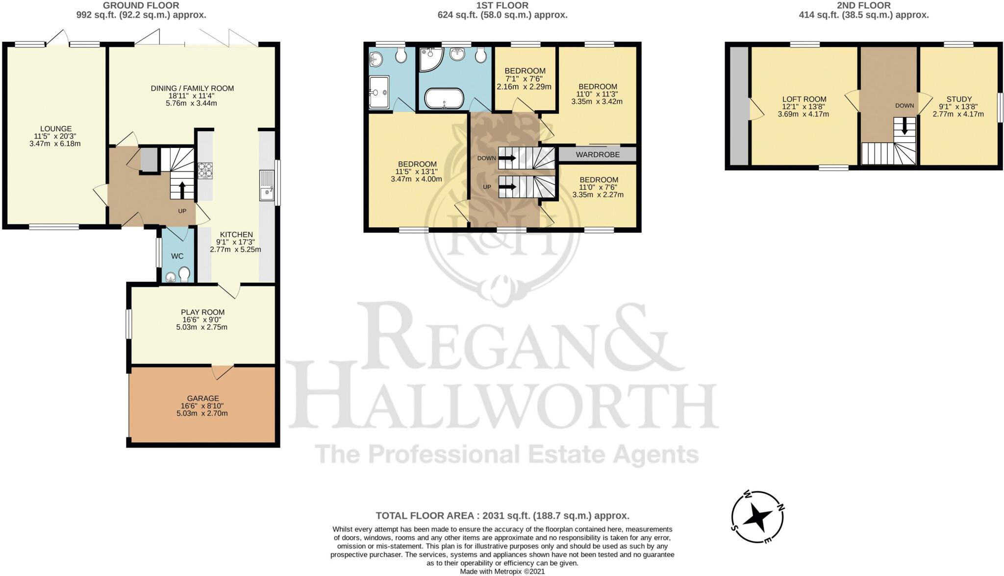 Whitefield Close, Rufford, L40 1US floorplan
