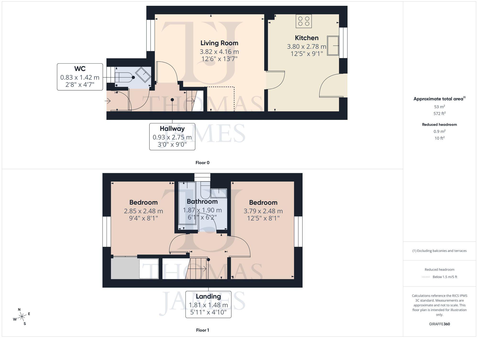 Martin Crescent, Ruddington, NG11 floorplan