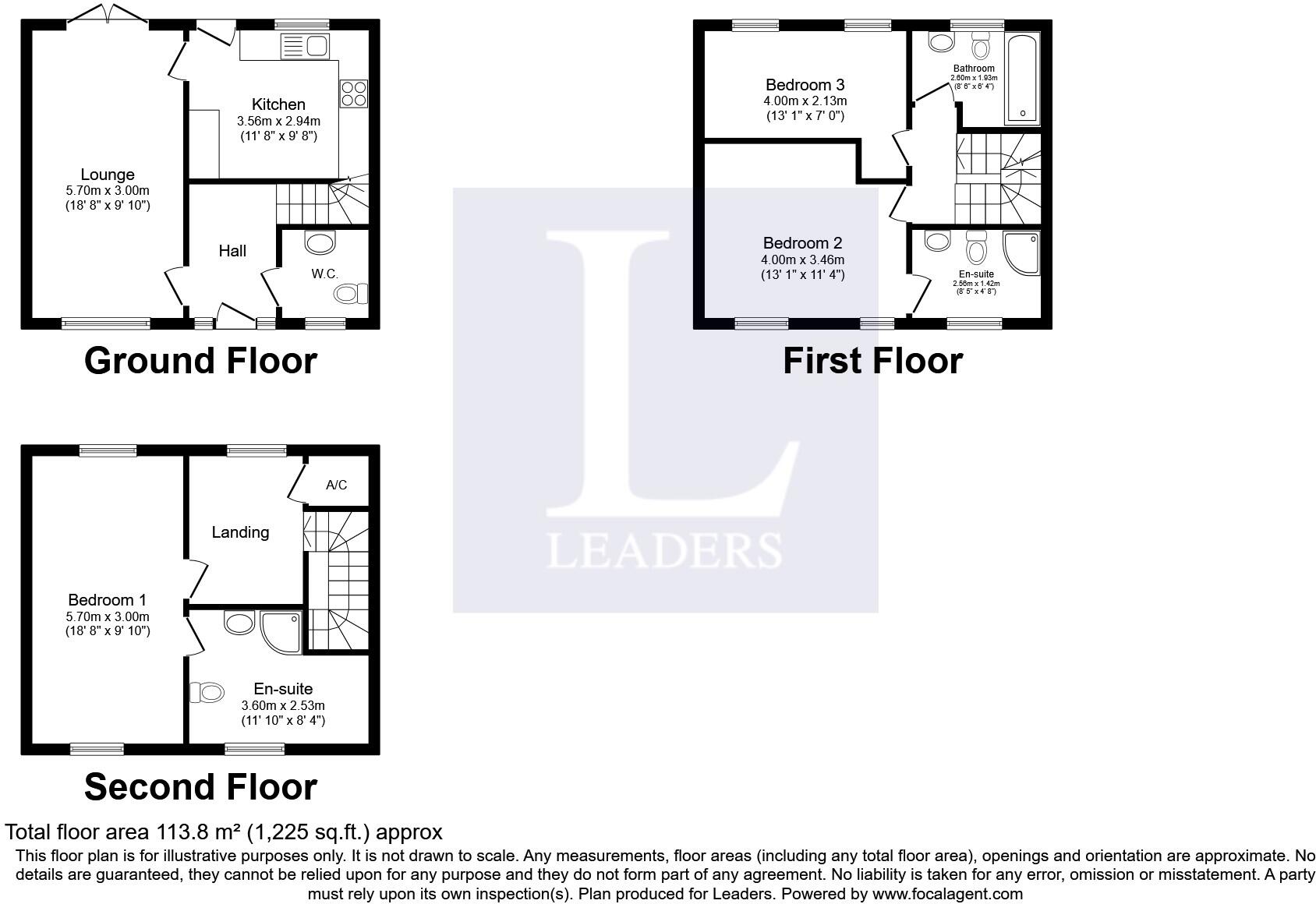 Tulip Road, Quadring, PE11 floorplan