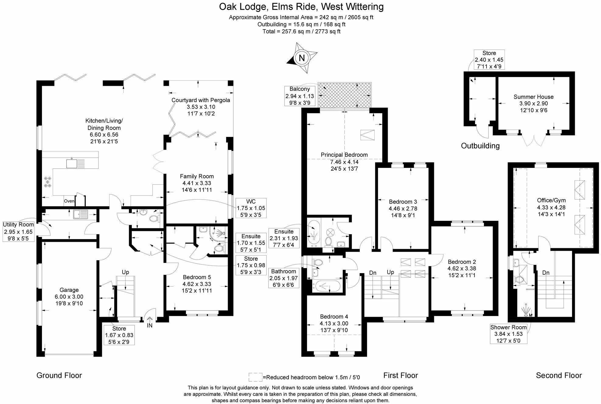 Elms Ride, West Wittering, PO20 floorplan