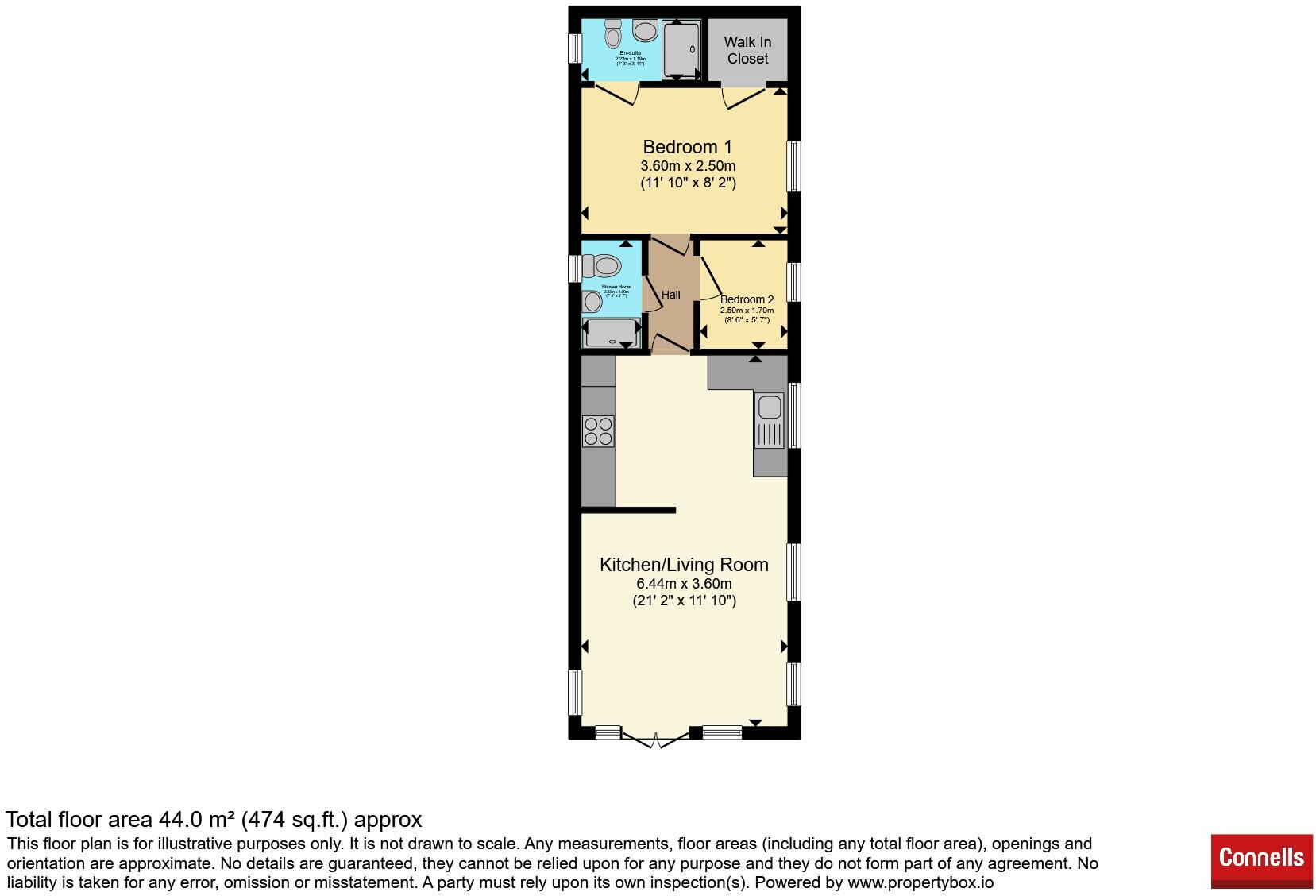 Lynch Lane, Weymouth floorplan
