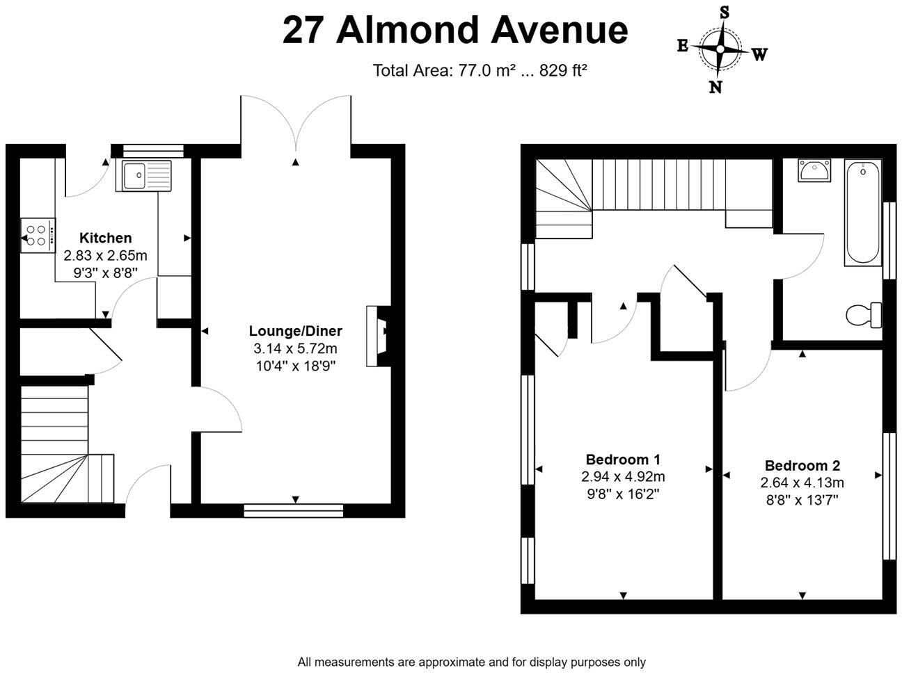 Almond Avenue, Newbury, Berkshire, RG14 floorplan