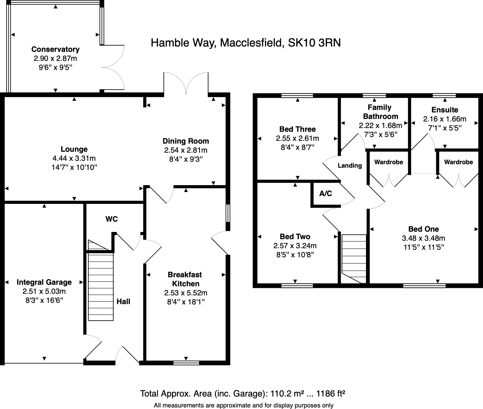 7 Hamble Way floorplan