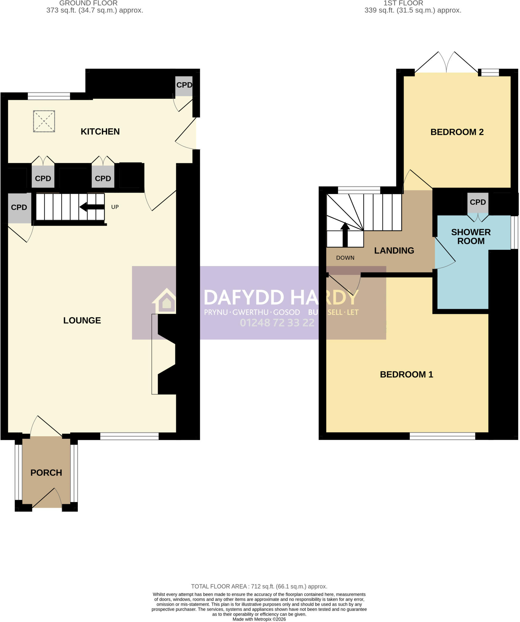 Conwy Old Road, Dwygyfylchi, Penmaenmawr, Conwy, LL34 floorplan