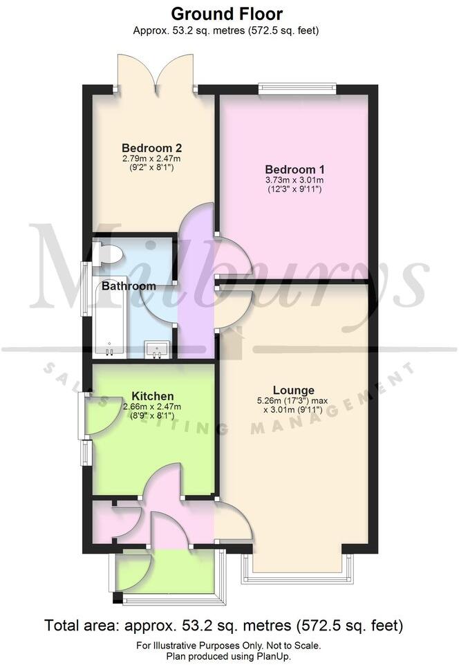 Cheshire Close, Yate, BS37 floorplan