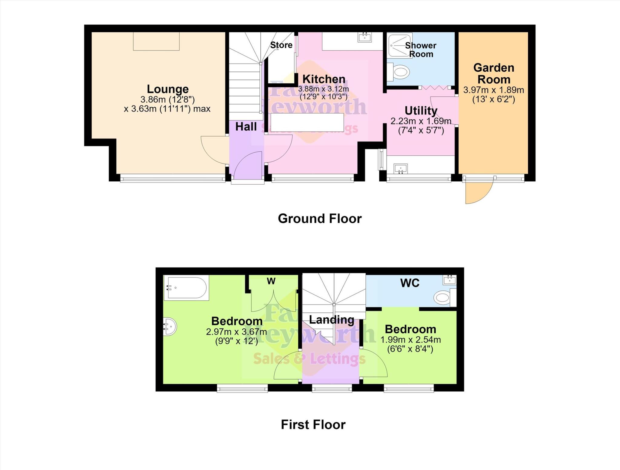 Handley Road, Blackpool floorplan