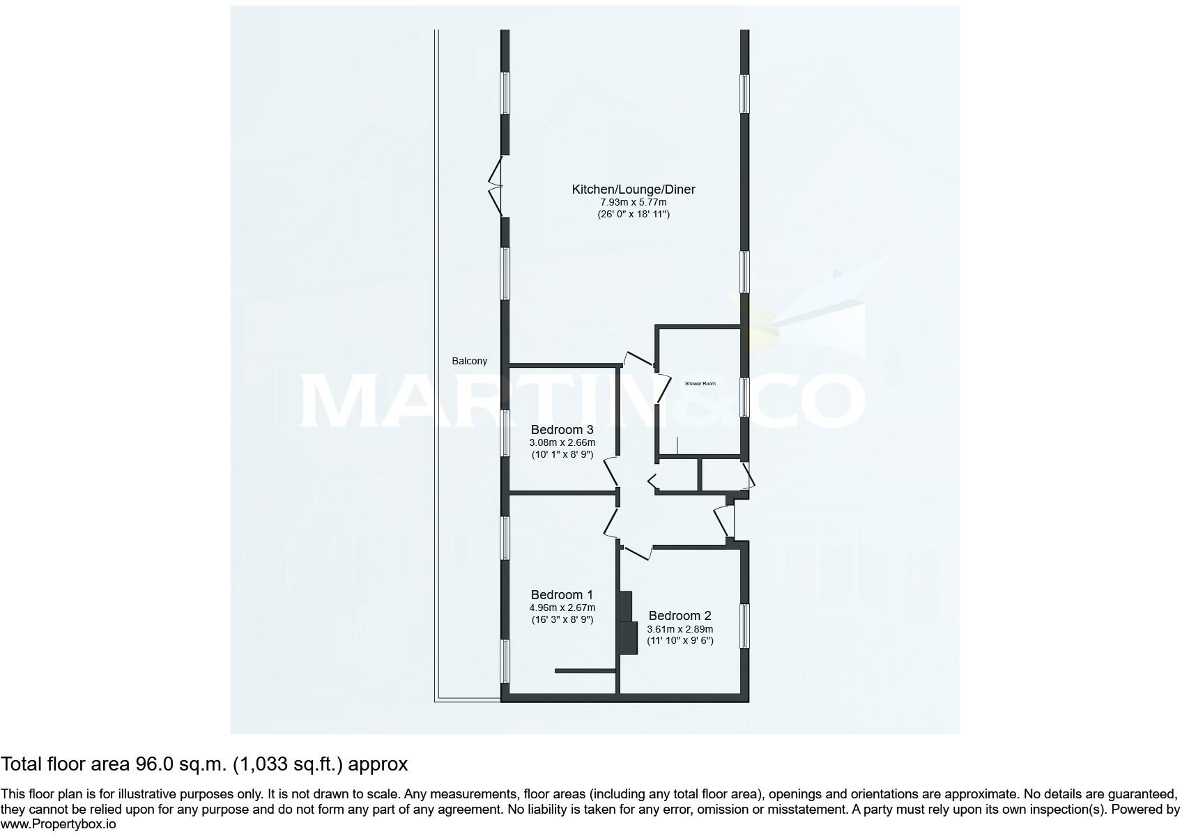 Longcroft House, Fretherne Road, WGC floorplan