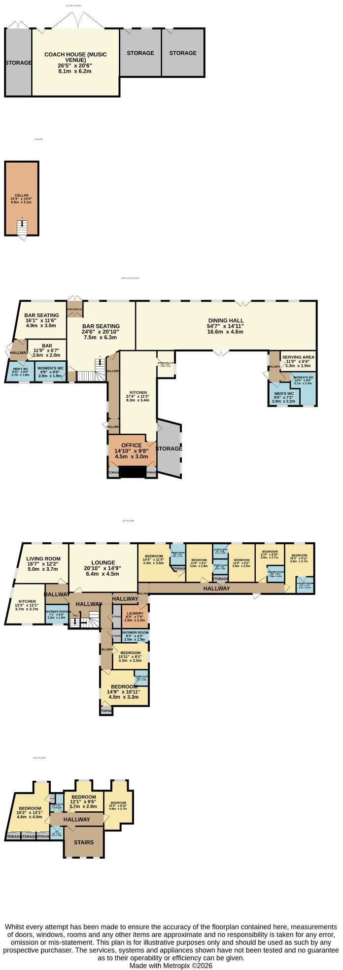 Craigdarroch, High Street, Moniaive floorplan