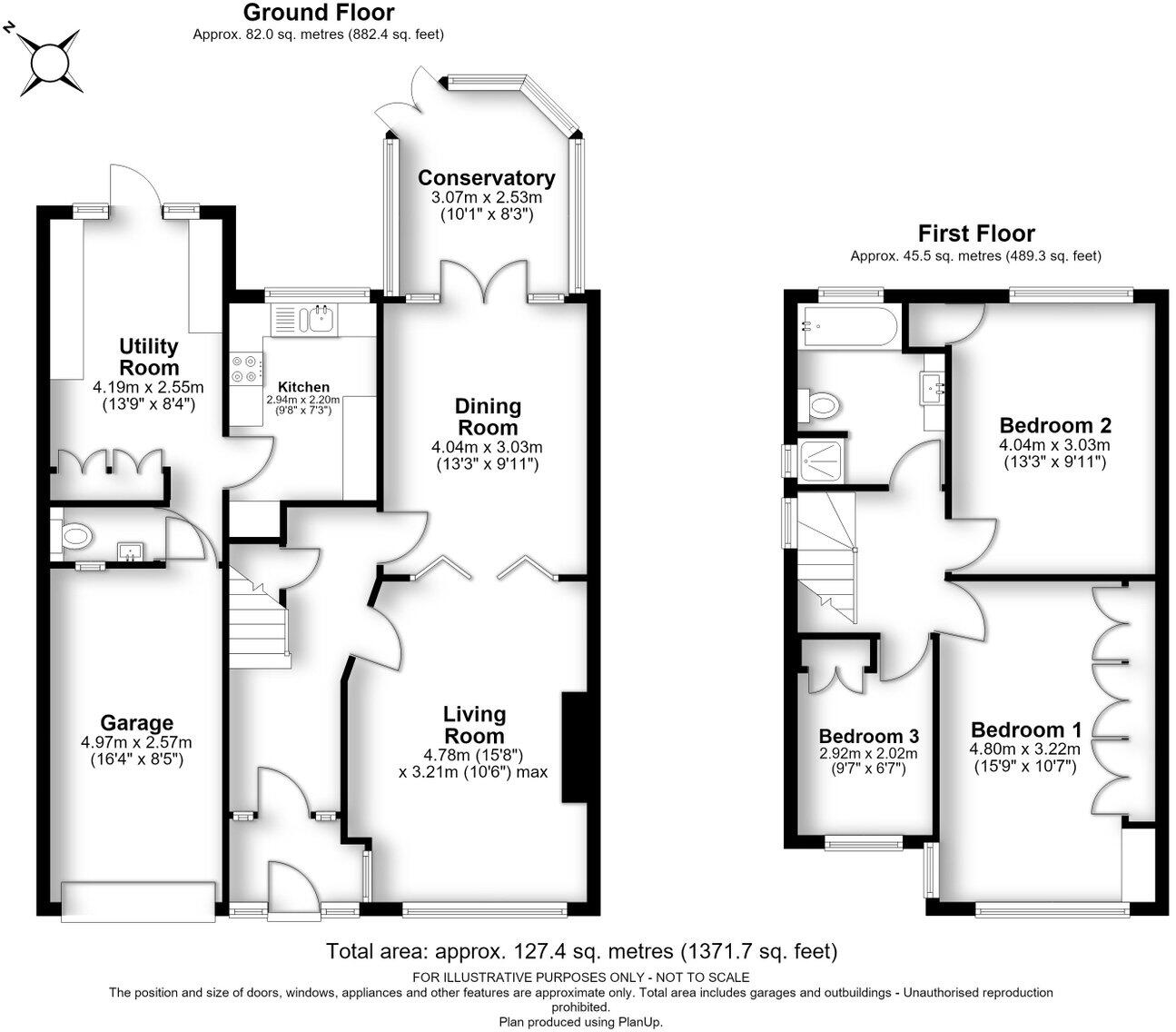 Norwich Way, Croxley Green, Rickmansworth, WD3 3SP floorplan