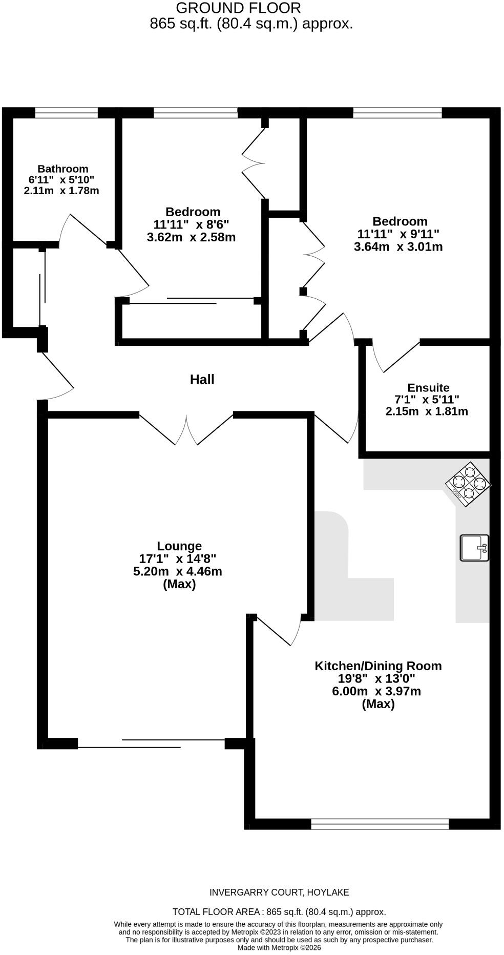 Stanley Road, CH47 floorplan