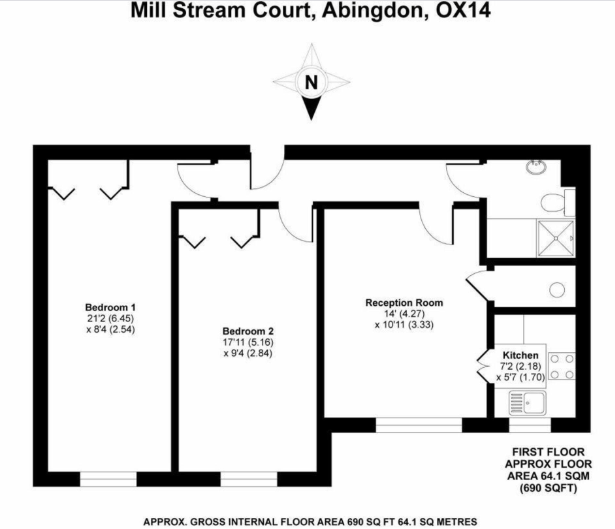 Mill Stream Court, Abingdon, OX14 floorplan