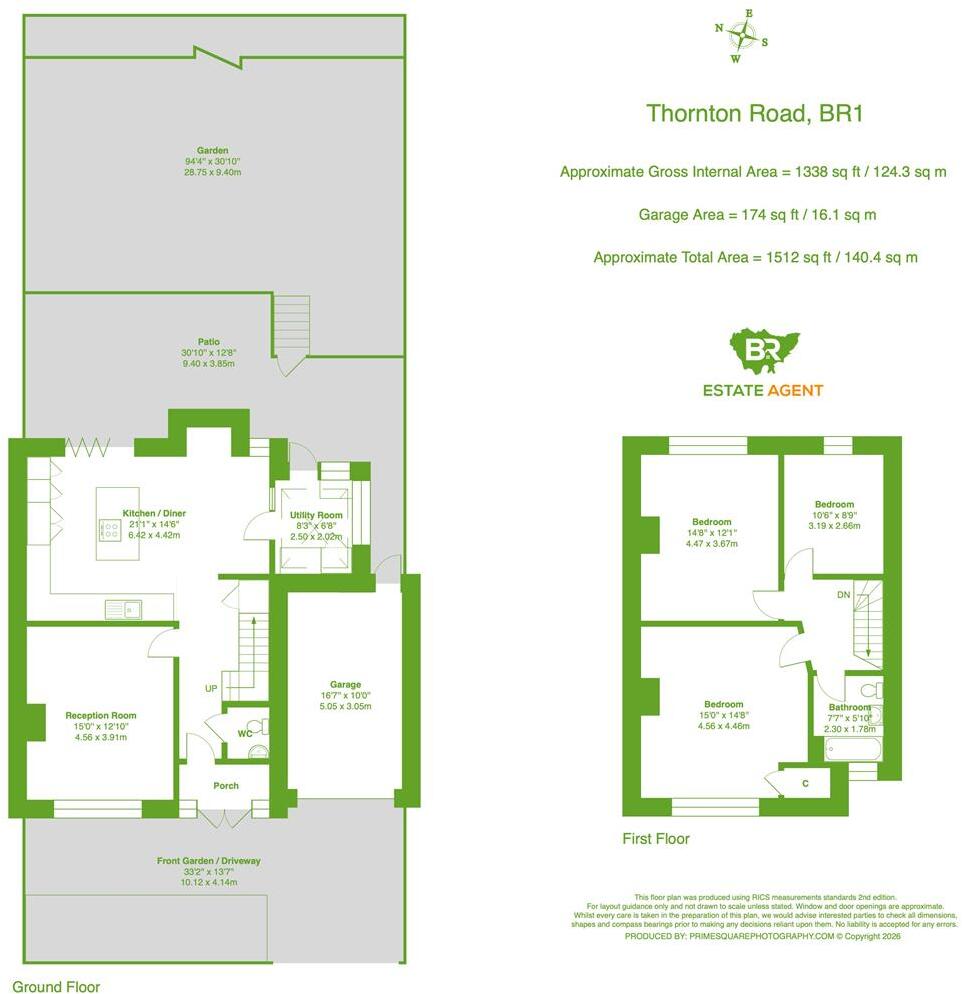 Thornton Road, Bromley floorplan