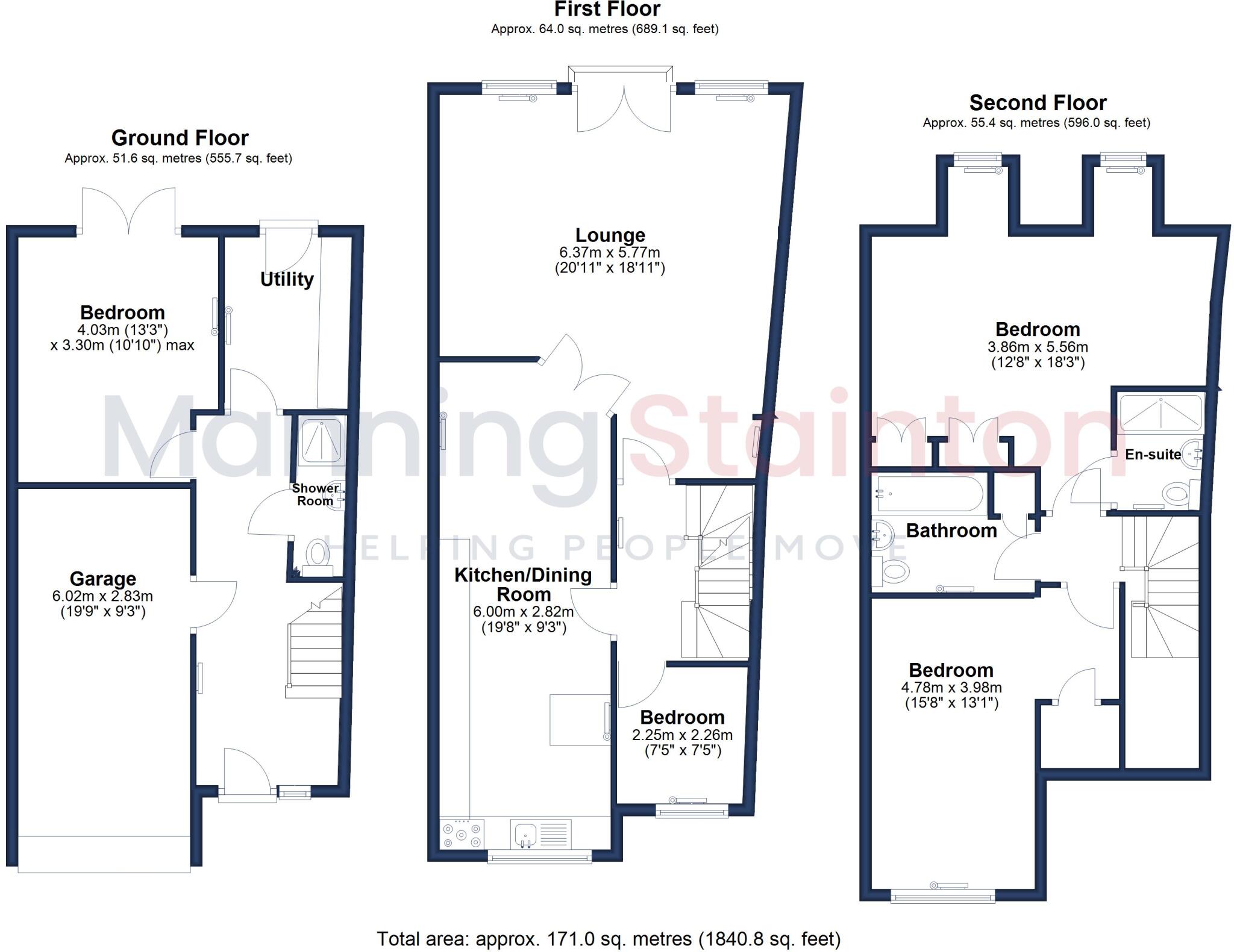 Pennyfield Close, Leeds floorplan