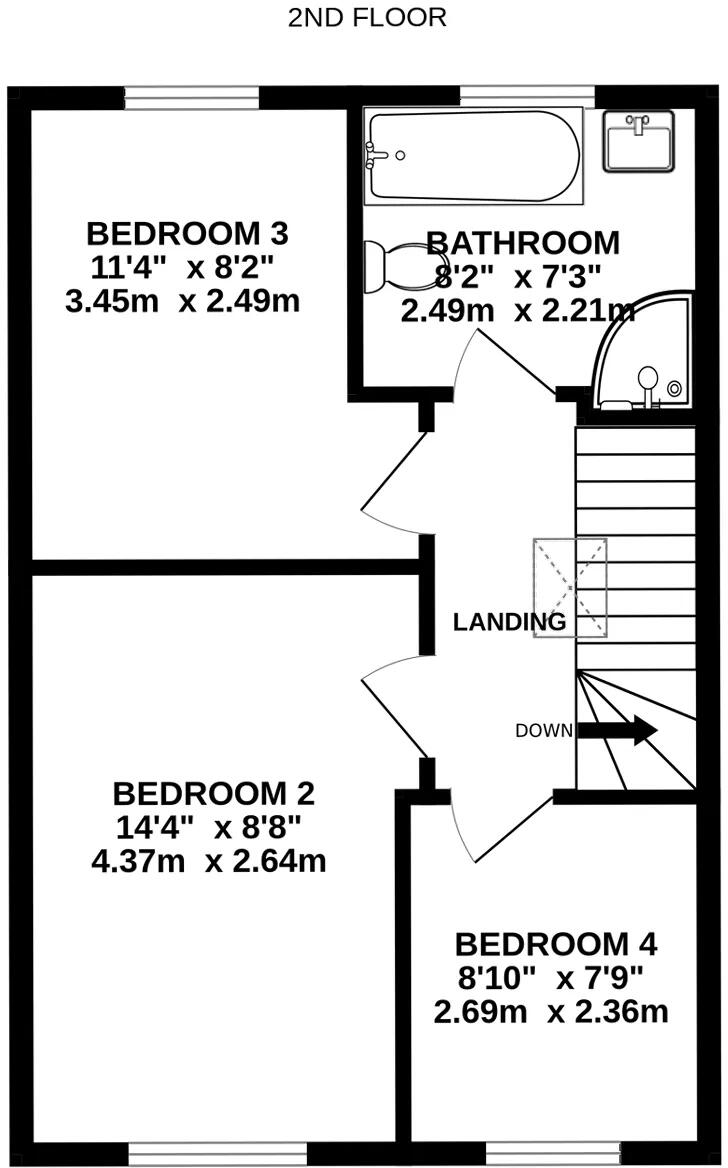 8, Traie Twoaie, Ramsey floorplan
