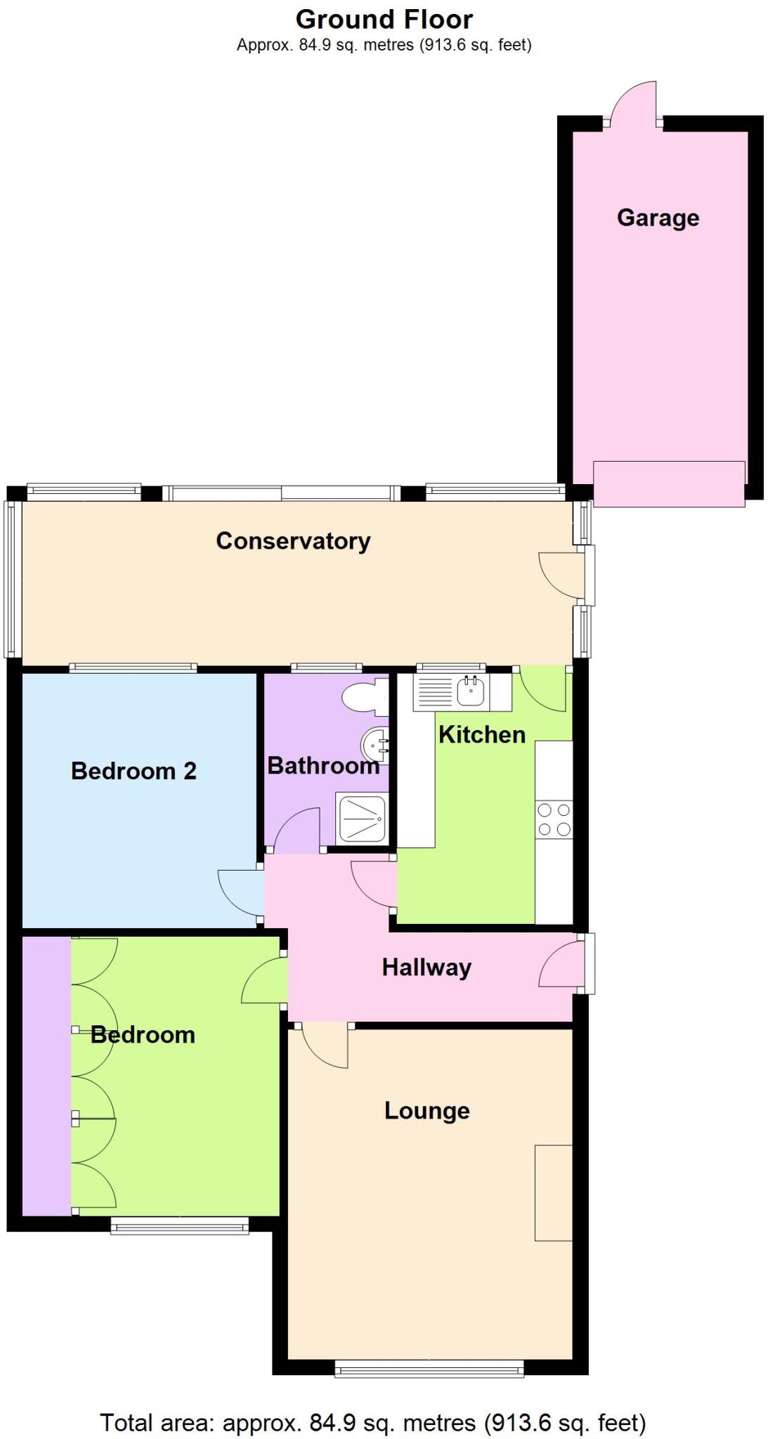 Newtown Road, Bedworth, Warwickshire, CV12 floorplan