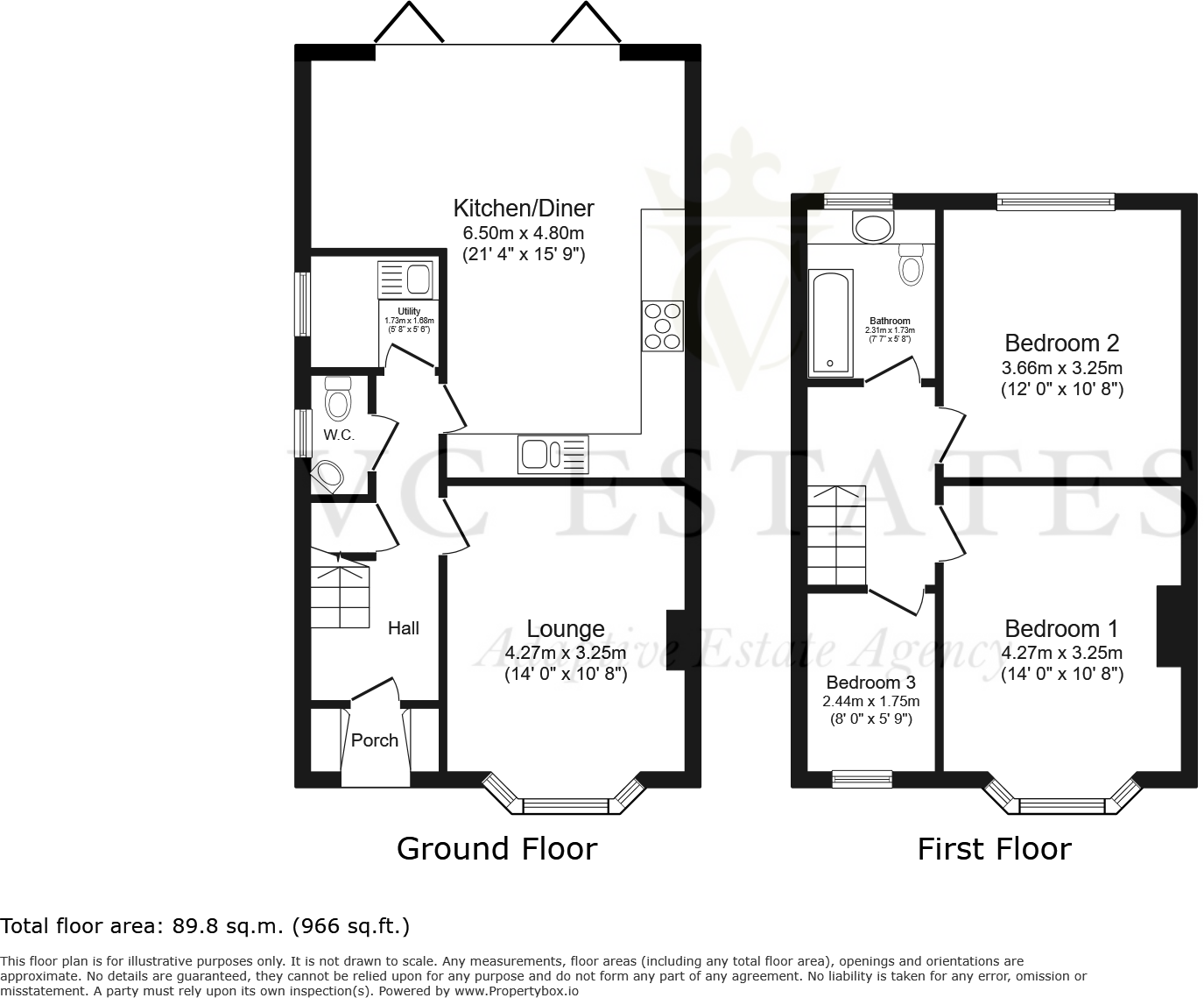 Edward Avenue, Bishopstoke, SO50 6DH floorplan