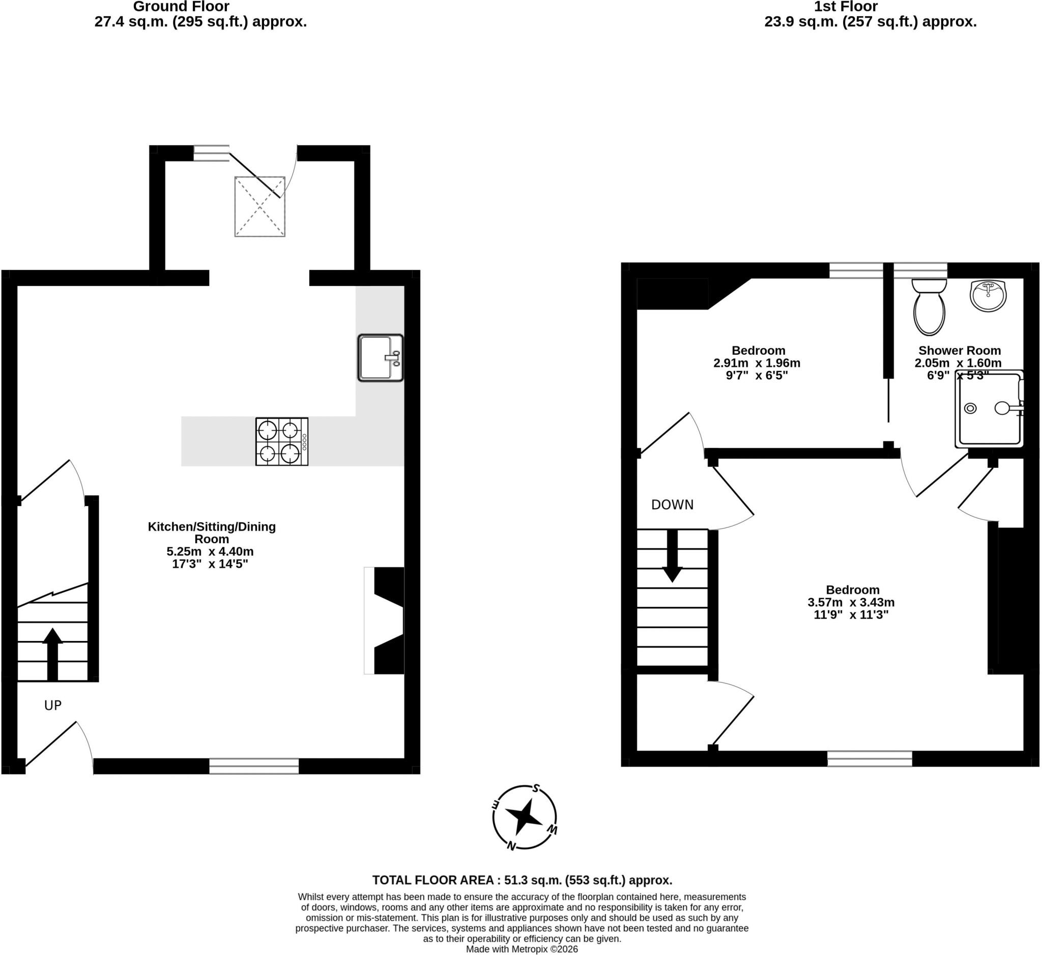 Hillside, Harbertonford, Totnes floorplan