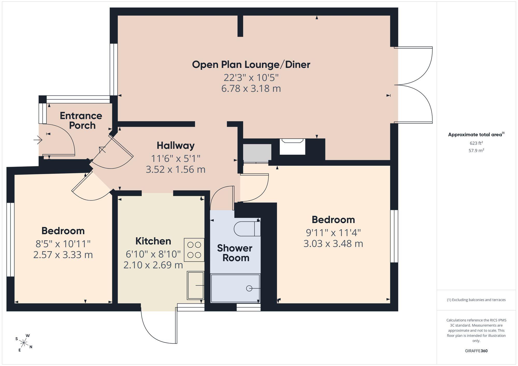 Hearsall Avenue, Stanford-Le-Hope, SS17 floorplan