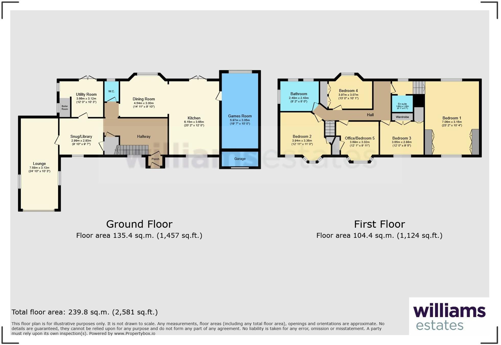 Thomas Avenue, Dyserth, LL18 floorplan