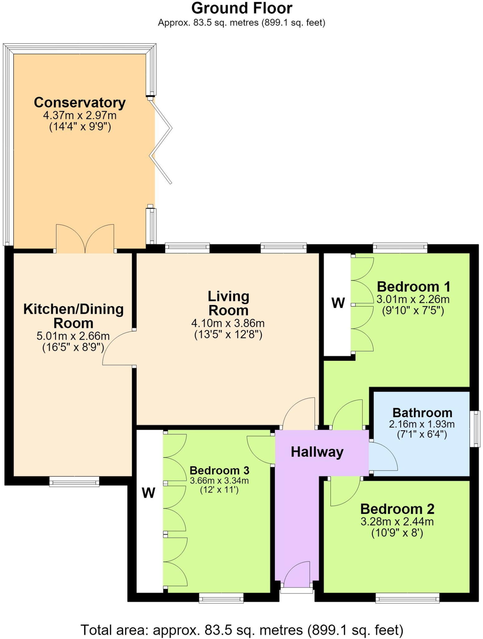 Roundhill Road, Kettering, NN15 floorplan