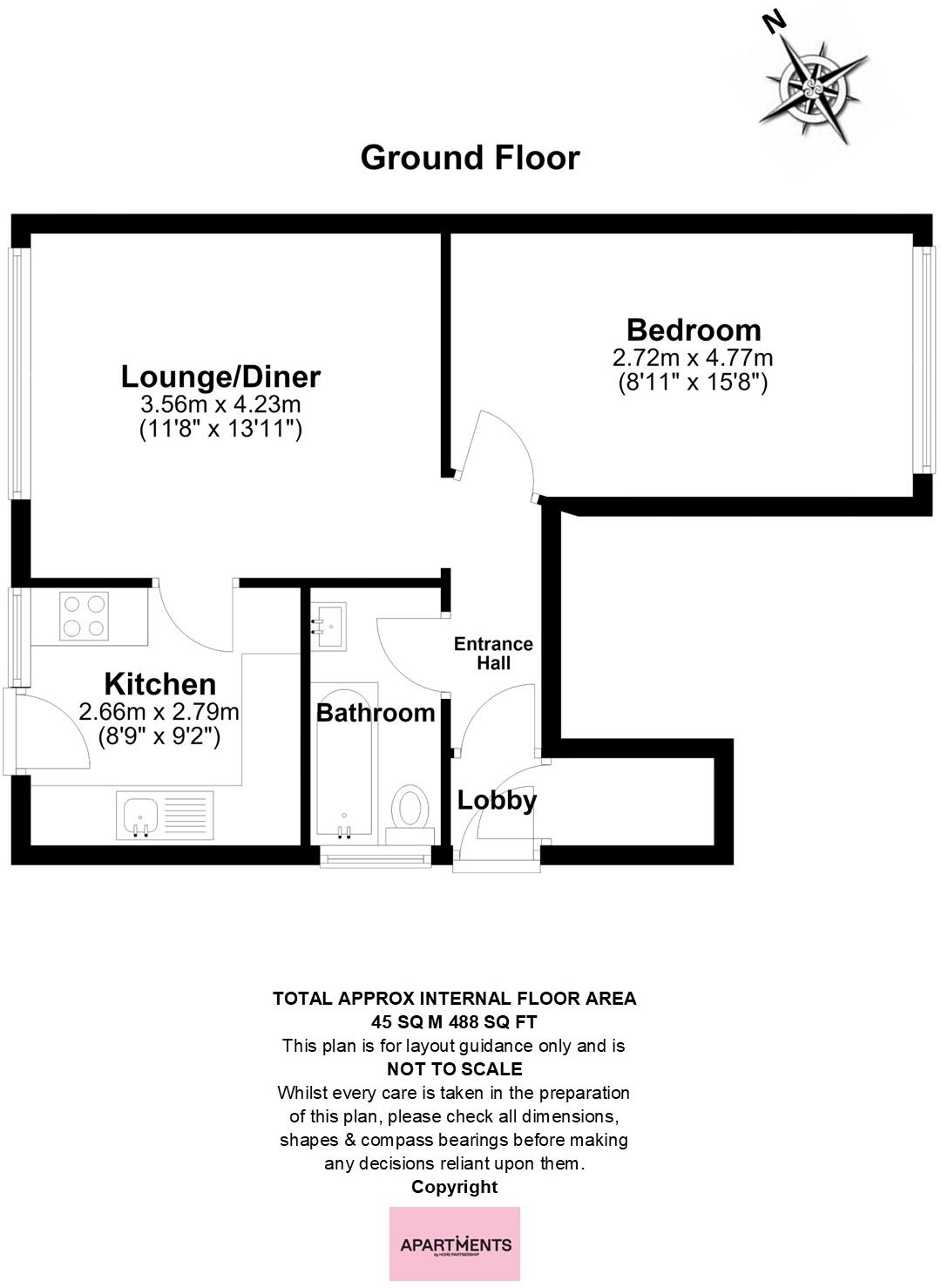 Wood Street, Chelmsford floorplan