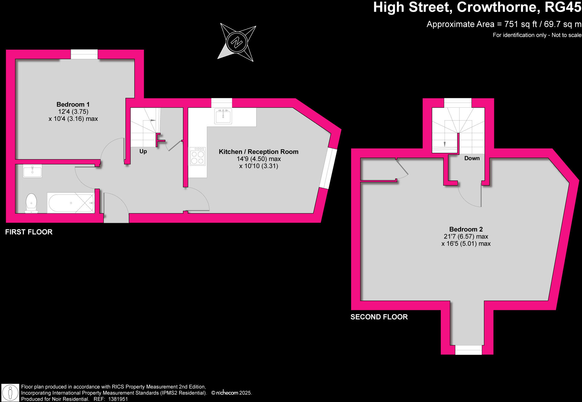 High Street, Crowthorne, Berkshire, RG45 floorplan