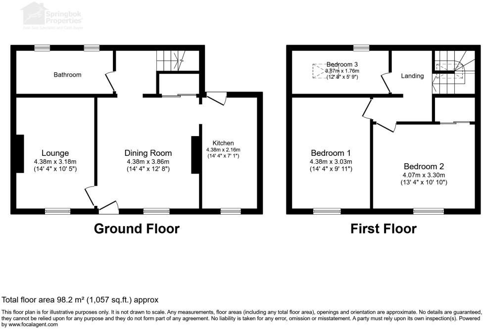 Houghton, The Knells, Carlisle, Cumbria floorplan