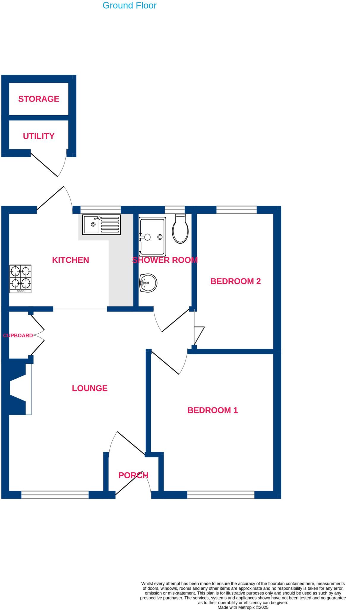 Short Lane, Ramsden Heath, CM11 floorplan