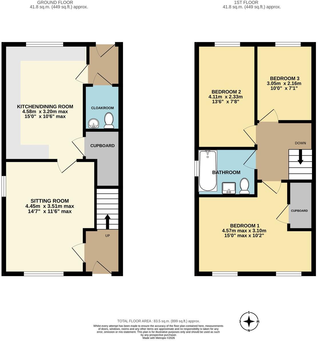 Remembrance Close, Middleton Cheney, Banbury, OX17 floorplan