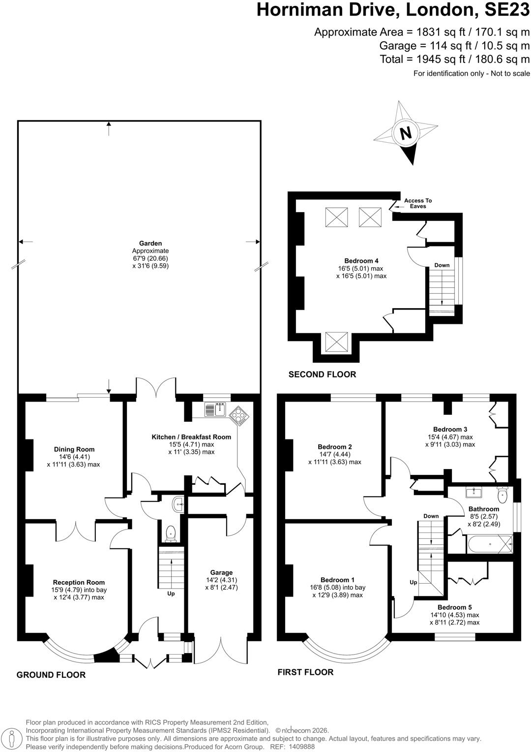 Horniman Drive, London floorplan
