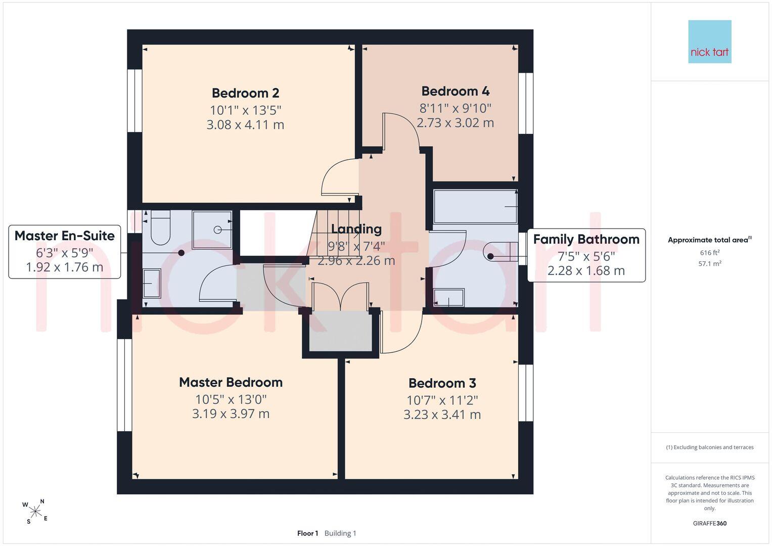 77 Highlander Drive, Donnington floorplan