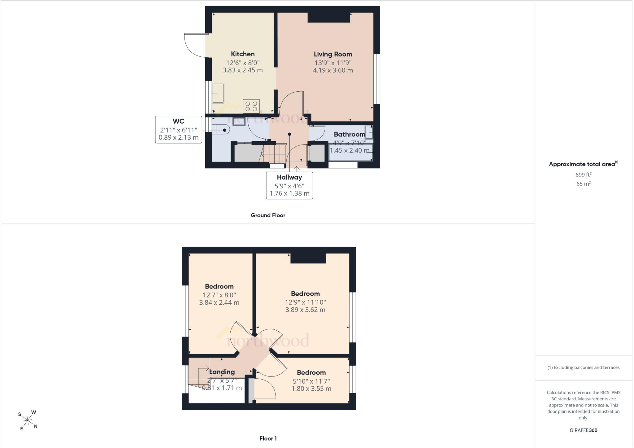 Hythe Road, Wymering, Portsmouth, PO6 floorplan